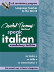 Michel Thomas Speak Italian Vocabulary Builder by Michel Thomas