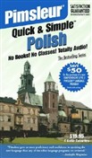 Polish (Quick & Simple) by Dr. Paul Pimsleur