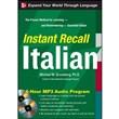 Instant Recall Italian by Michael M. Gruneberg