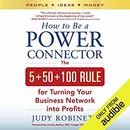 How to Be a Power Connector by Judy Robinett