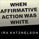 When Affirmative Action Was White by Ira Katznelson