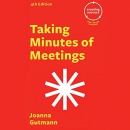 Taking Minutes of Meetings by Joanna Gutmann