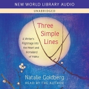 Three Simple Lines by Natalie Goldberg