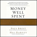 Money Well Spent : A Strategic Plan for Smart Philanthropy by Paul Brest