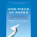 One Piece of Paper by Mike Figliuolo