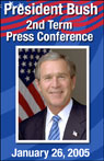 George W. Bush Press Conference (1/26/05) by George W. Bush