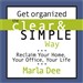 Get Organized the Clear & Simple Way