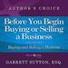 Before You Begin: Buying and Selling a Business