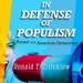 In Defense of Populism: Protest and American Democracy