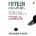 Fifteen Judgments